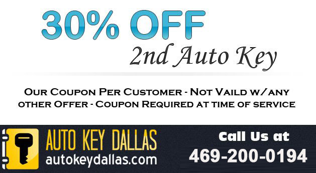 Auto Key Dallas TX Coupon